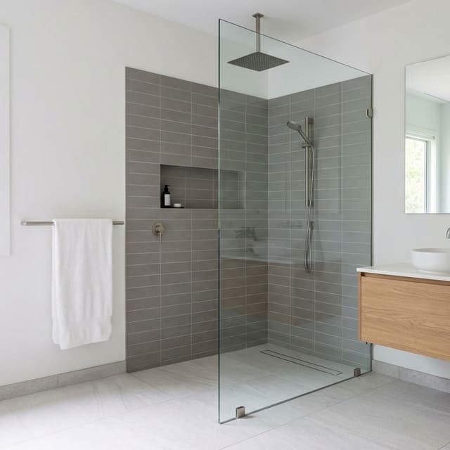 Kaca Partisi Kamar Mandi